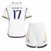 Billige Real Madrid Lucas Vazquez #17 Børnetøj Hjemmebanetrøje til baby 2023-24 Kortærmet (+ korte bukser)